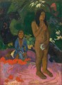 Parau na te varua ino Palabras del diablo Postimpresionismo Primitivismo Paul Gauguin